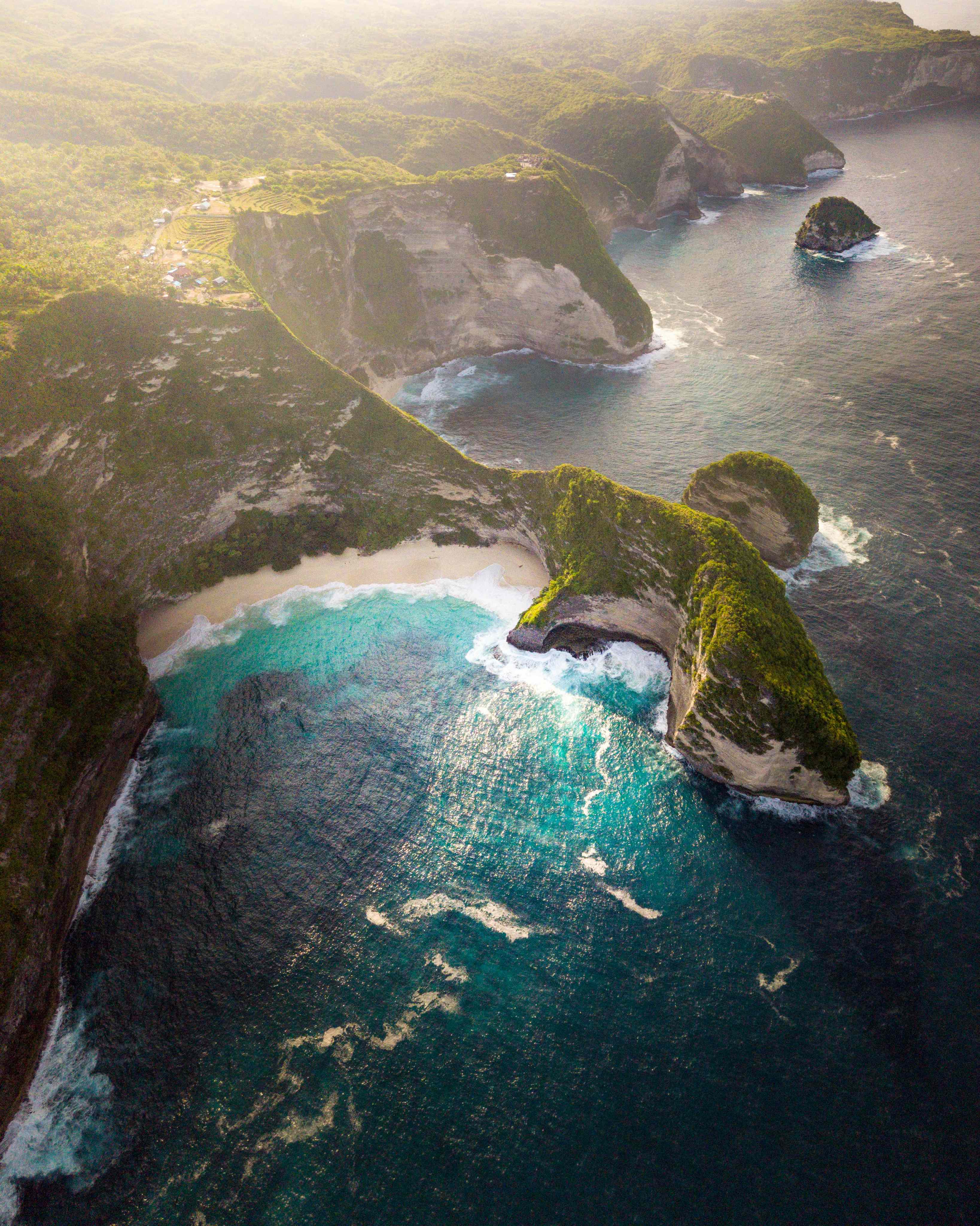 Tropical coastline